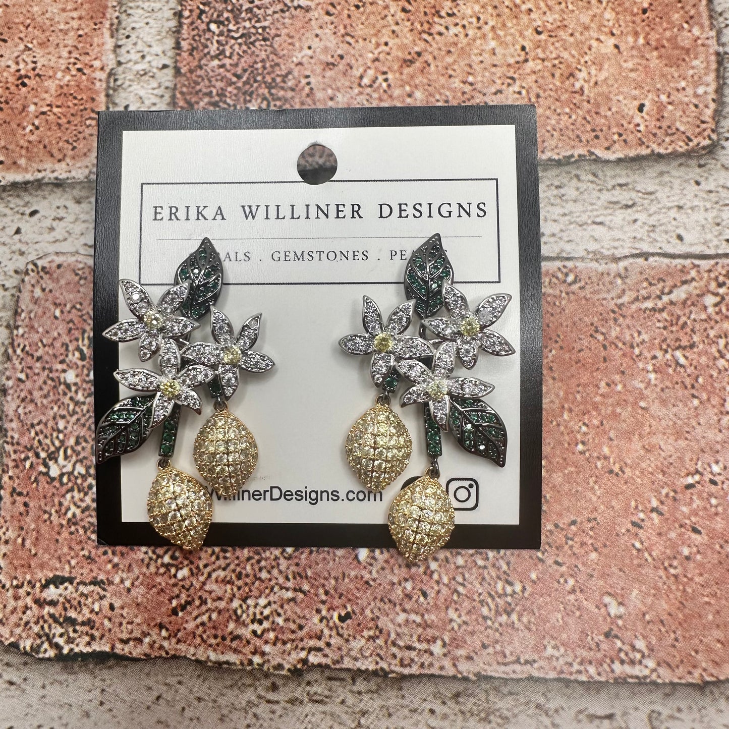 Lemon Earrings | Erika Williner Designs