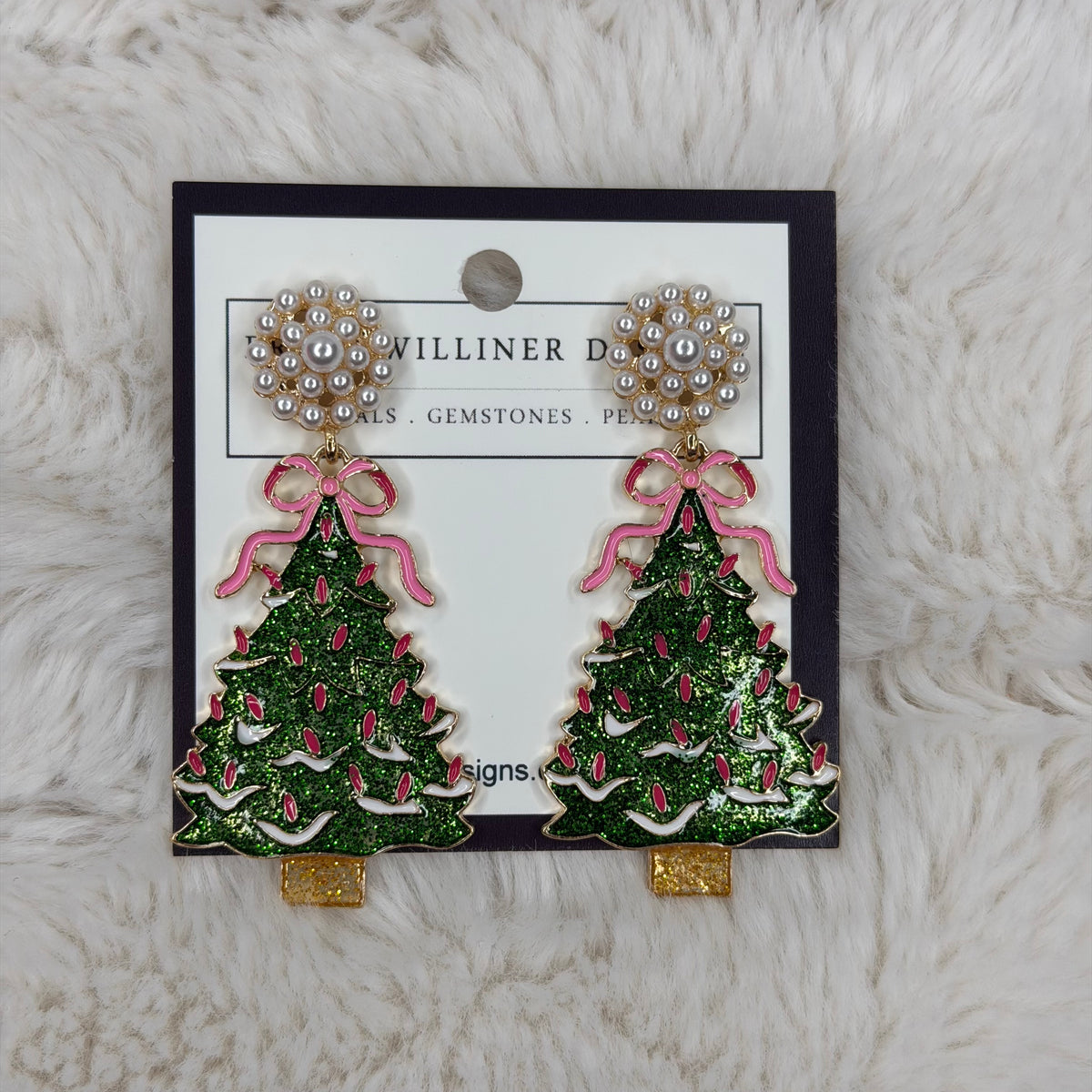 Christmas Tree Earrings | Erika Williner Designs