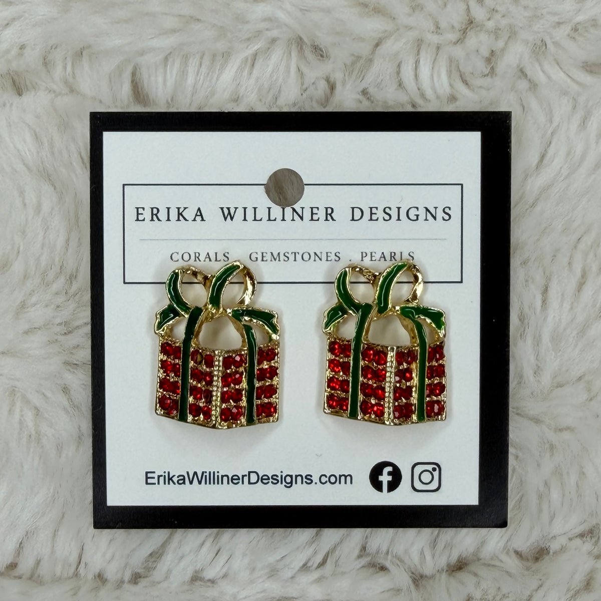 Sparkly Surprise Earrings | Erika Williner Designs