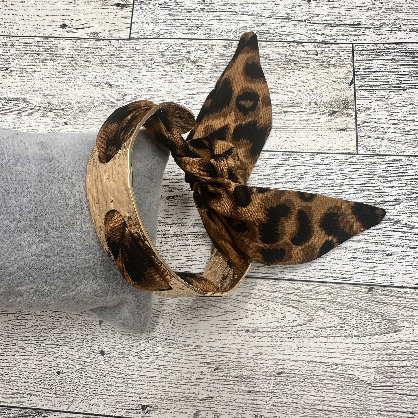 Cuff Bracelet with Scarf | Erika williner Designs