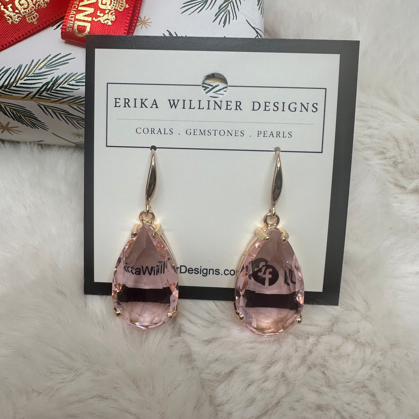 Teardrop Crystals Earrings | Erika Williner Designs