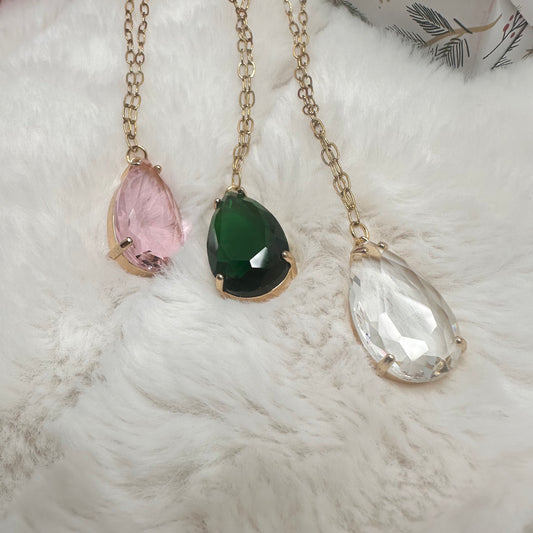 Teardrop Pendant Necklace | Erika Williner Designs