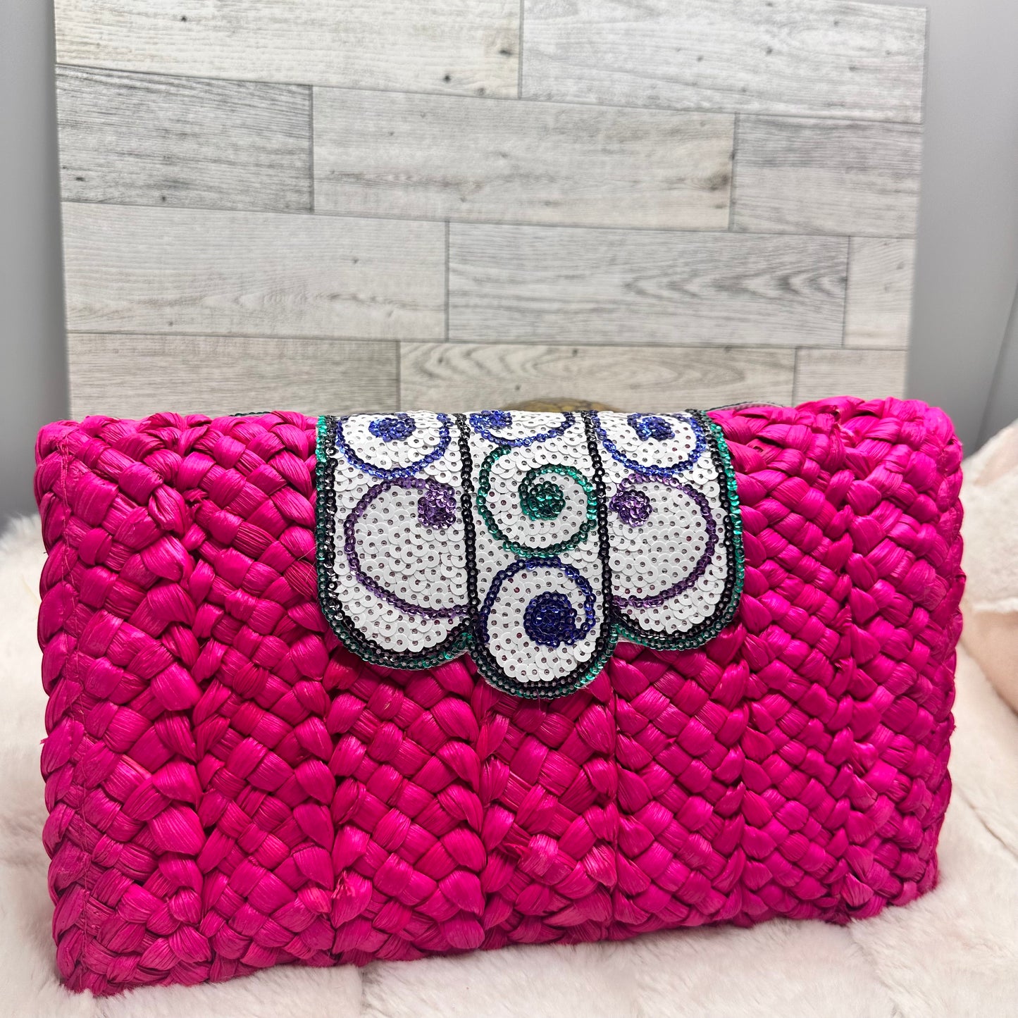 Hamsa Embellished Clutches | Erika Williner Designs