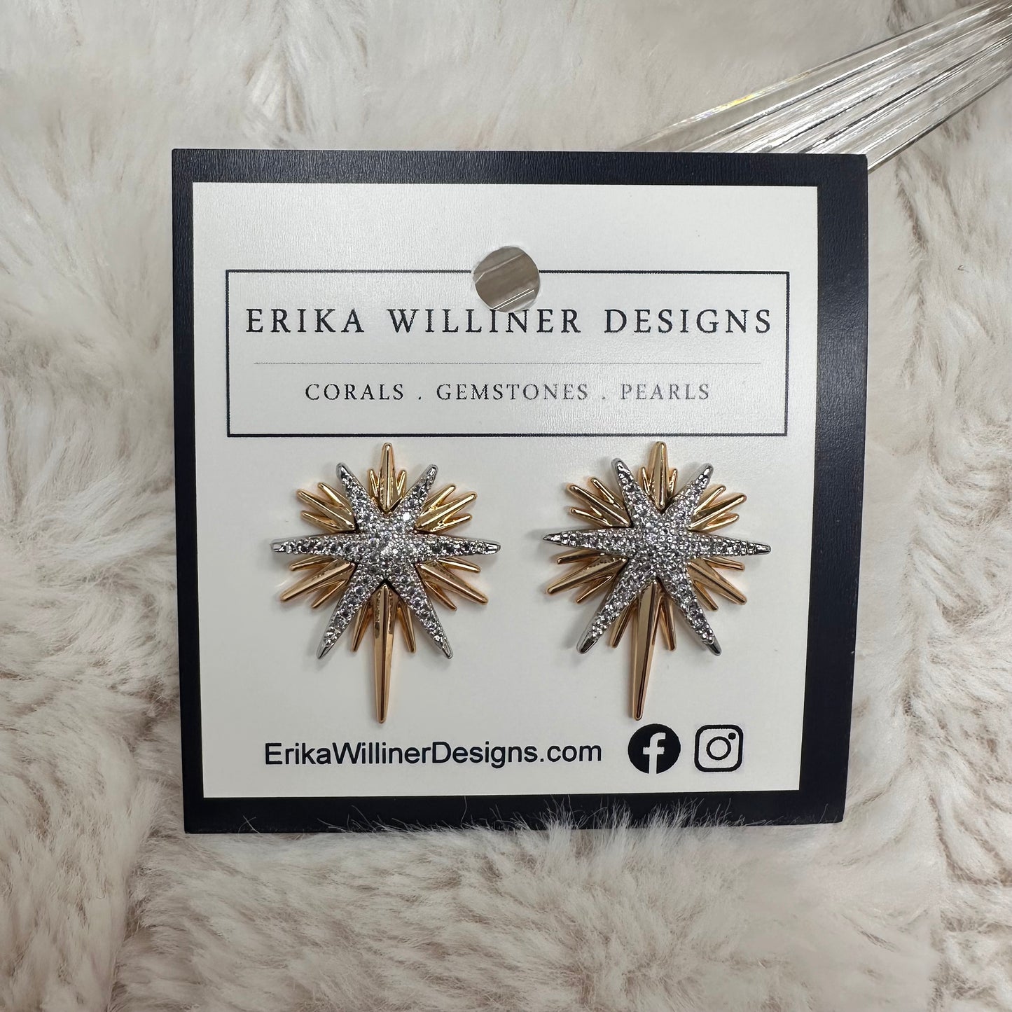 Stardust Earrings | Erika Williner Designs