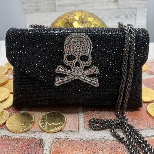 Sparkly Gaspy Crossbody Bag | Erika Williner Designs