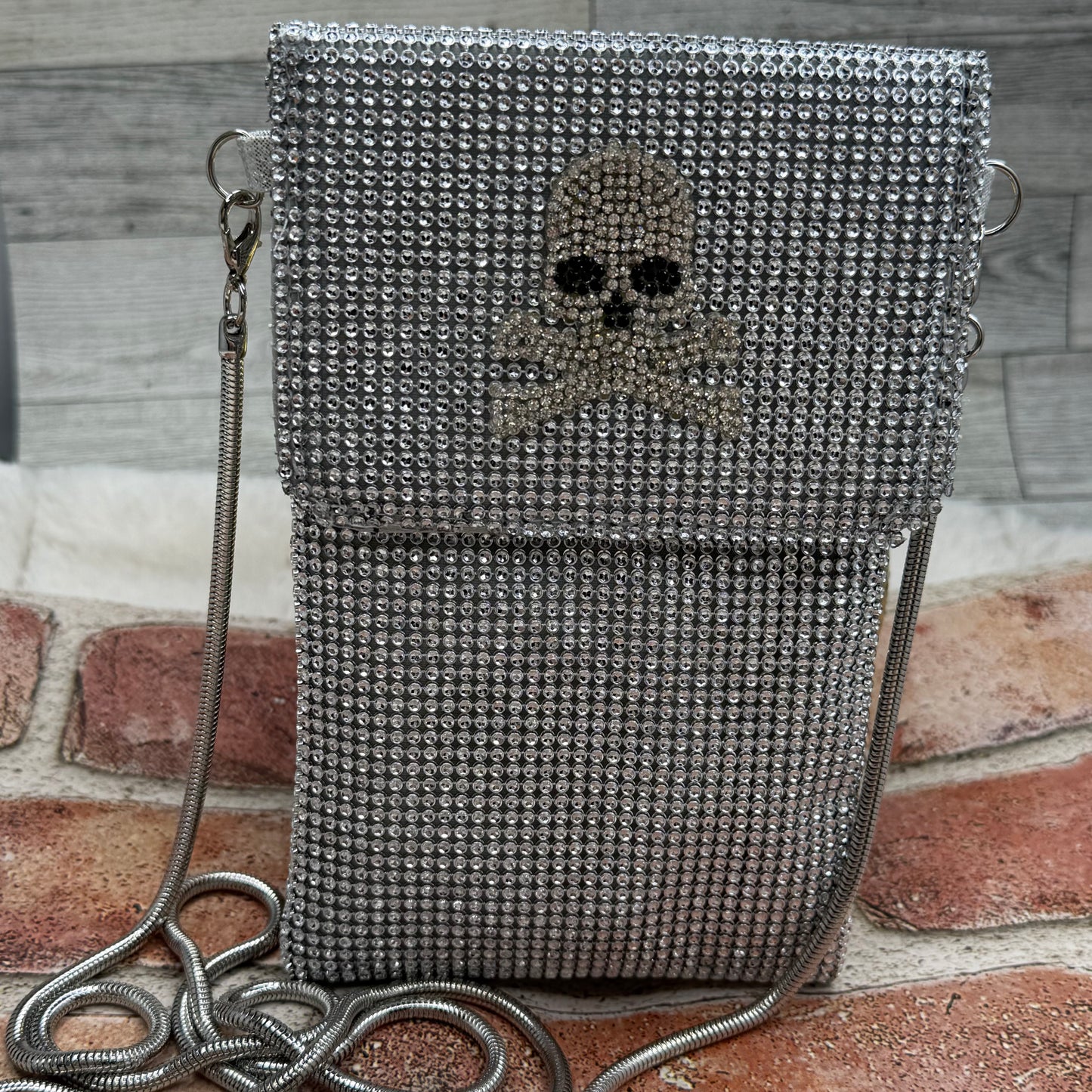 CrossBody Bag with Skull | Erika Williner Designs