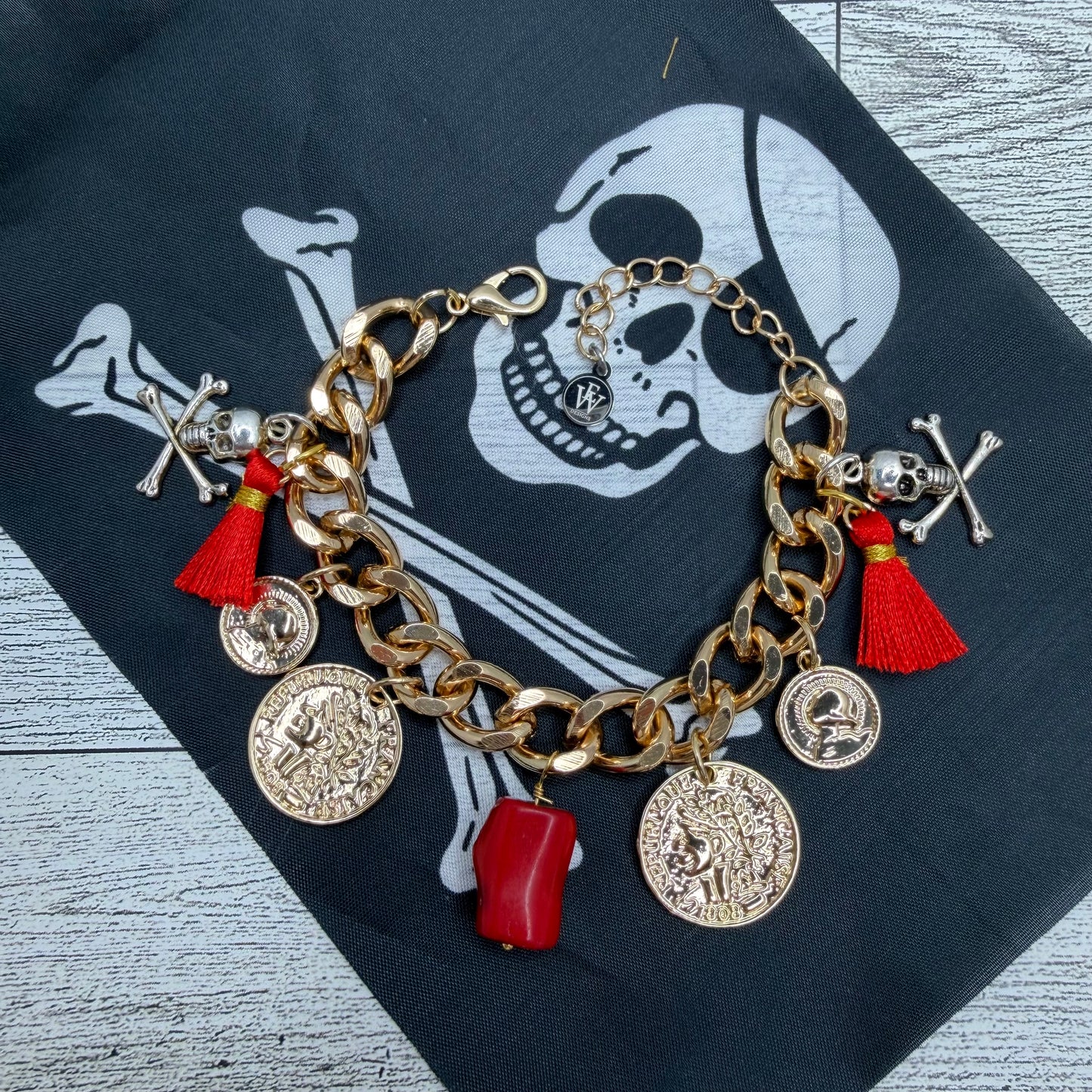 Make a Statement Charm Bracelet | Erika Williner Designs