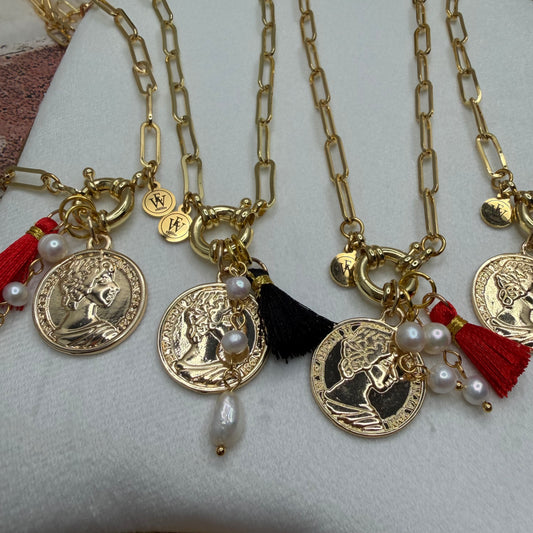 Coin Treasure Necklace | Erika Williner Designs