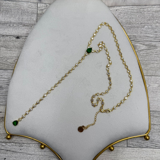 Dainty Single Teardrop Necklace | Erika Williner Designs