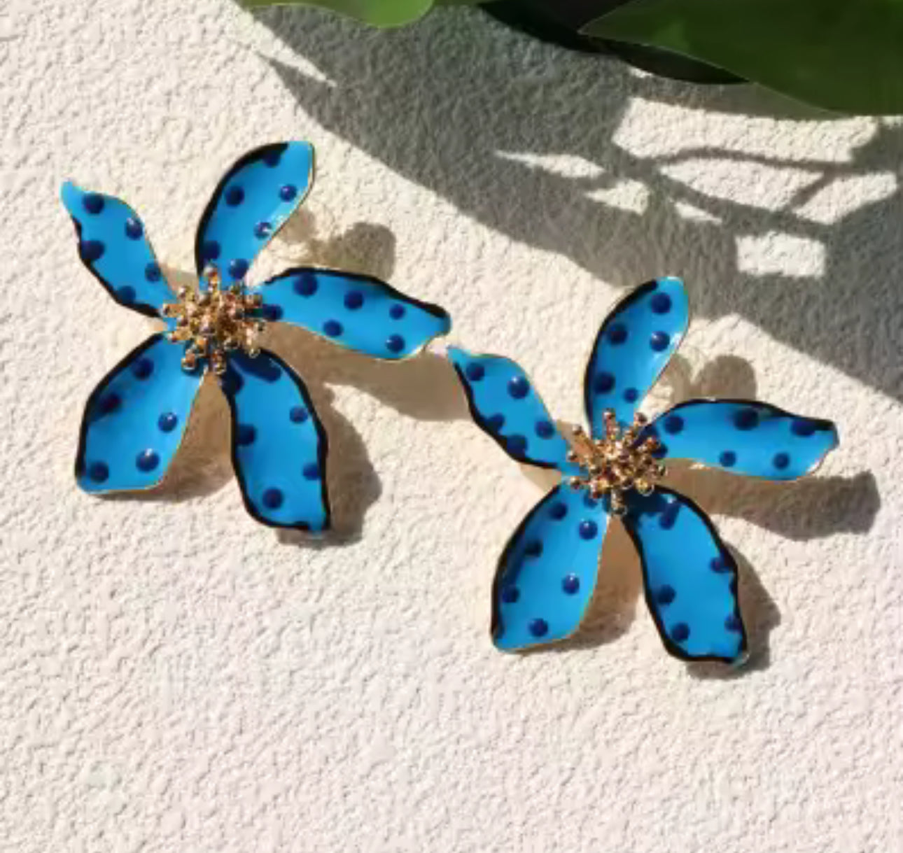 Blue Blossoms Earrings | Erika Williner Designs