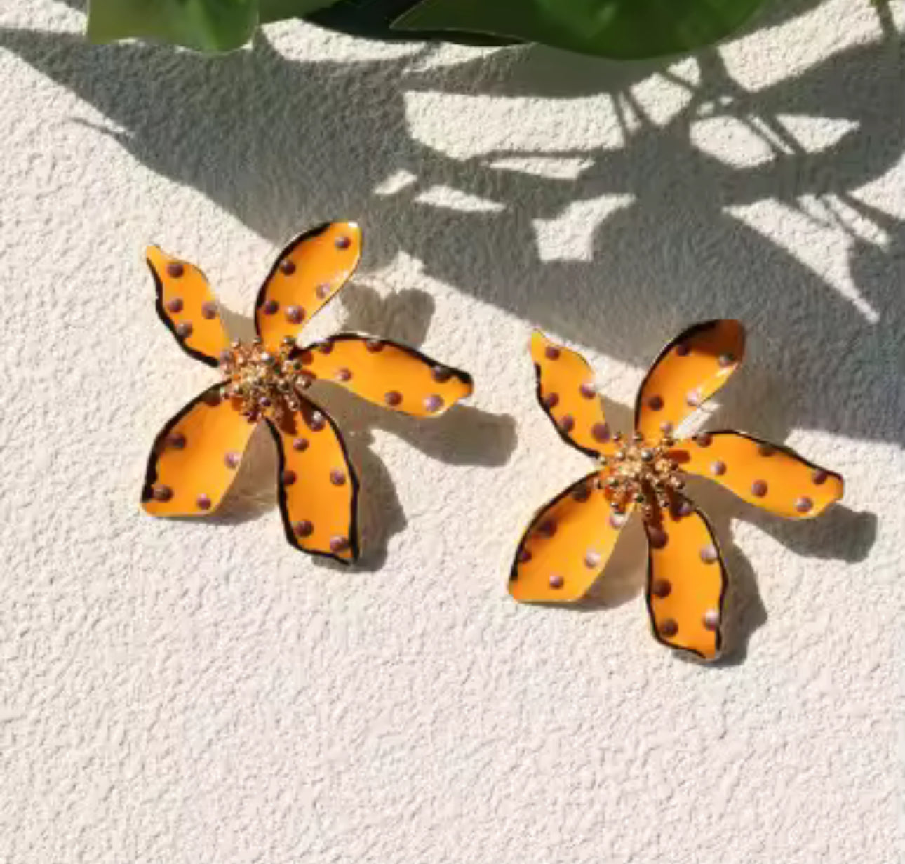 Orange Blossoms Earrings | Erika Williner Designs