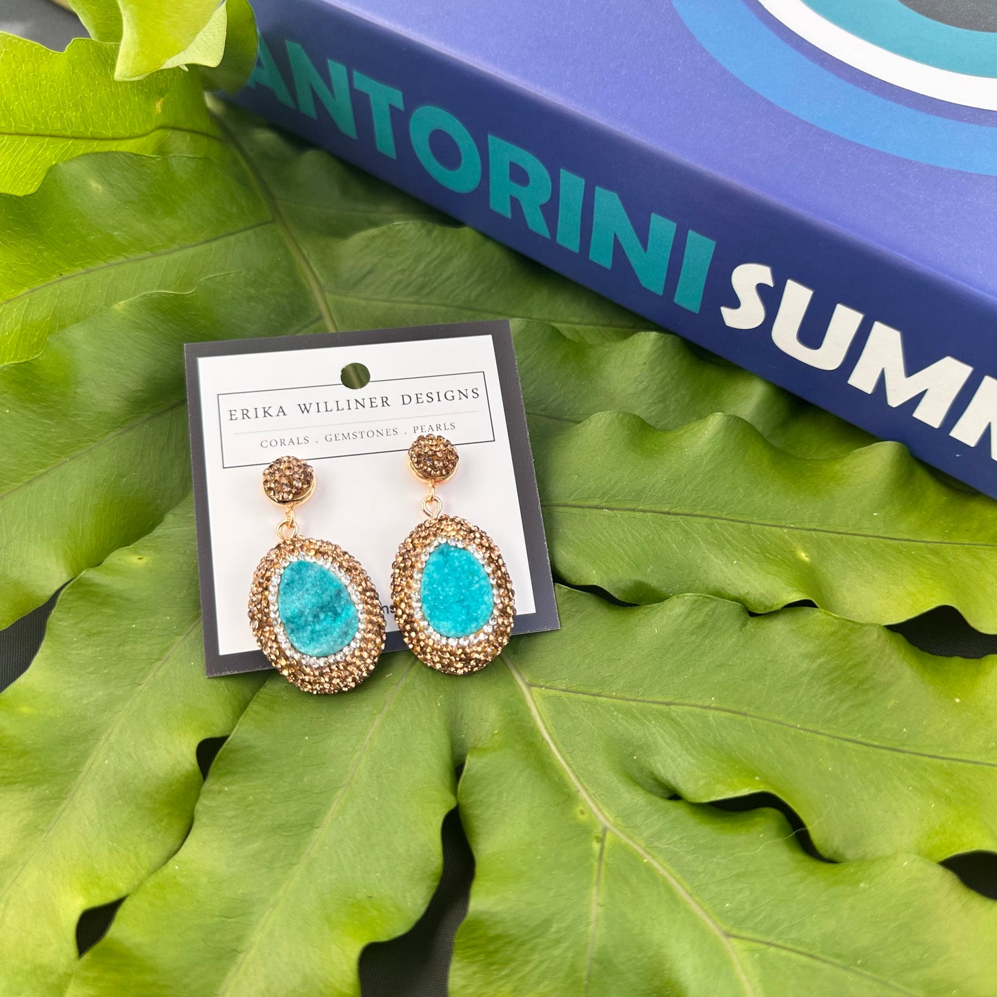 Druzy Earrings | Erika Williner Designs