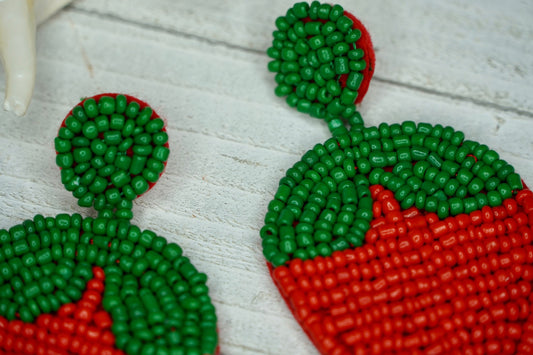 Strawberry Earrings | Erika Williner Designs