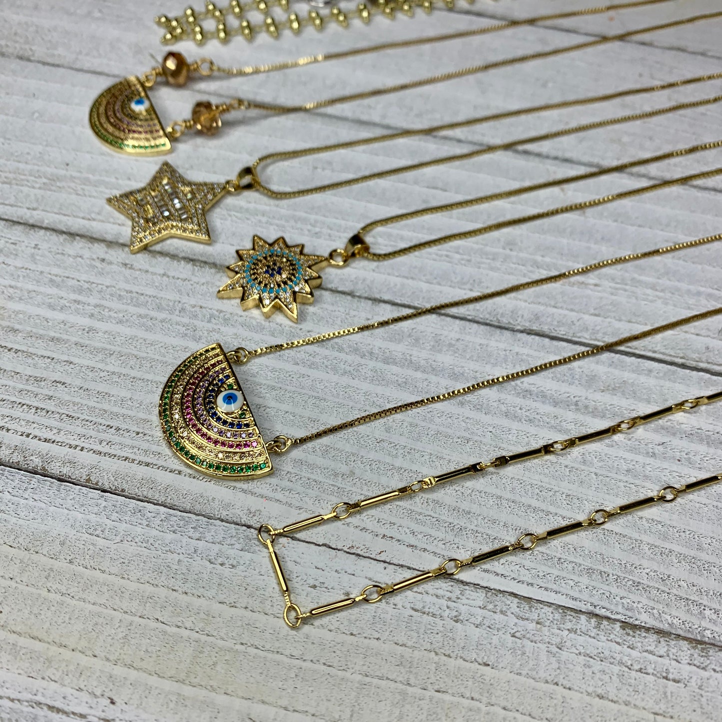 Pave Star Pendant Necklace | Erika Williner Designs