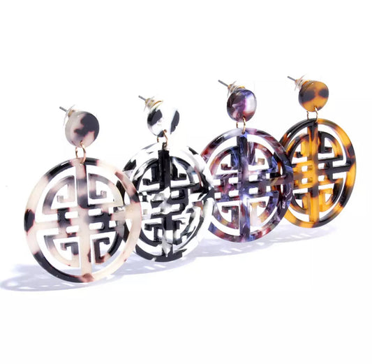 variations of asian inspired earrings