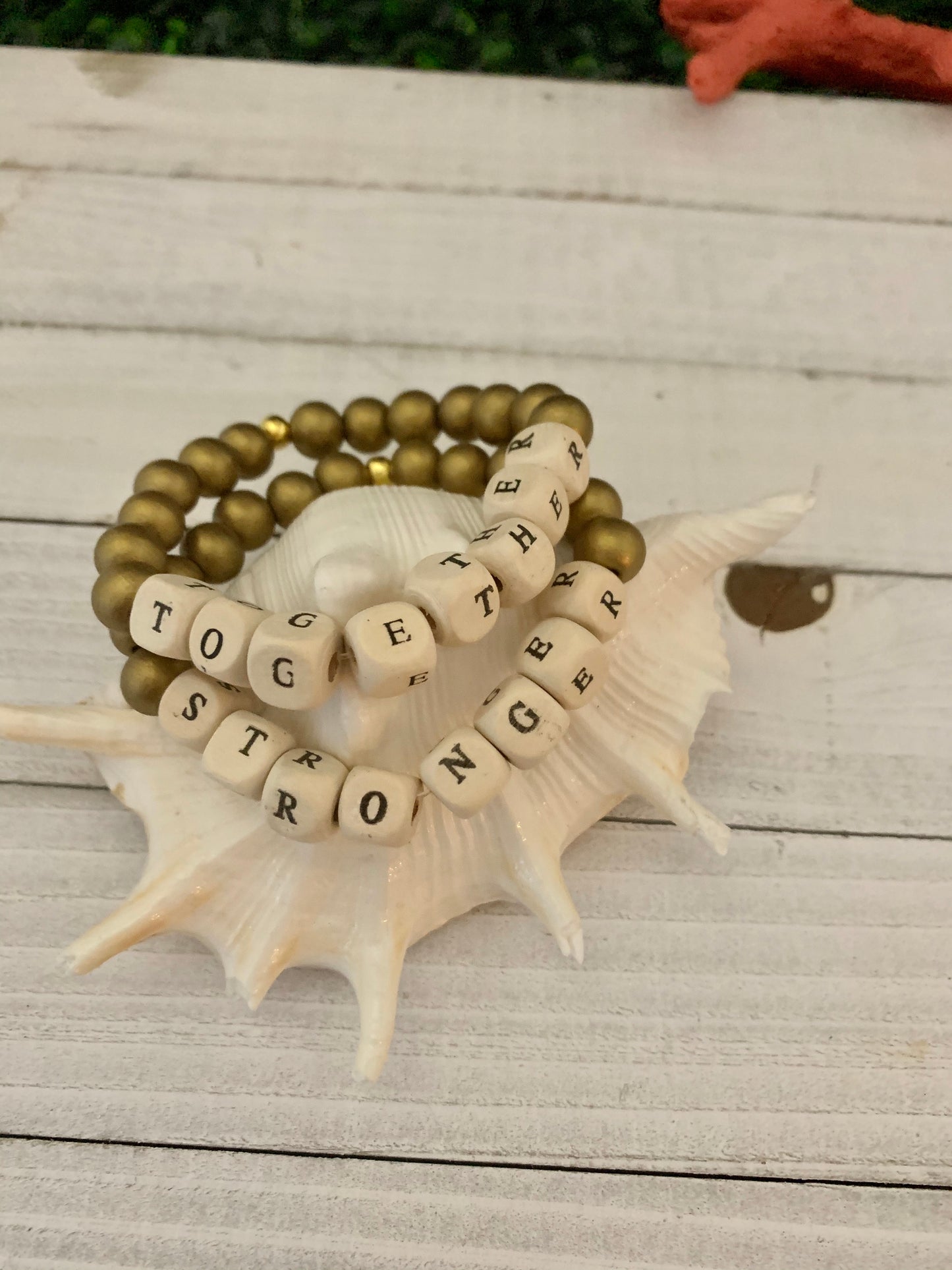Wooden Beads Bracelets 430-03 | Erika Williner Designs