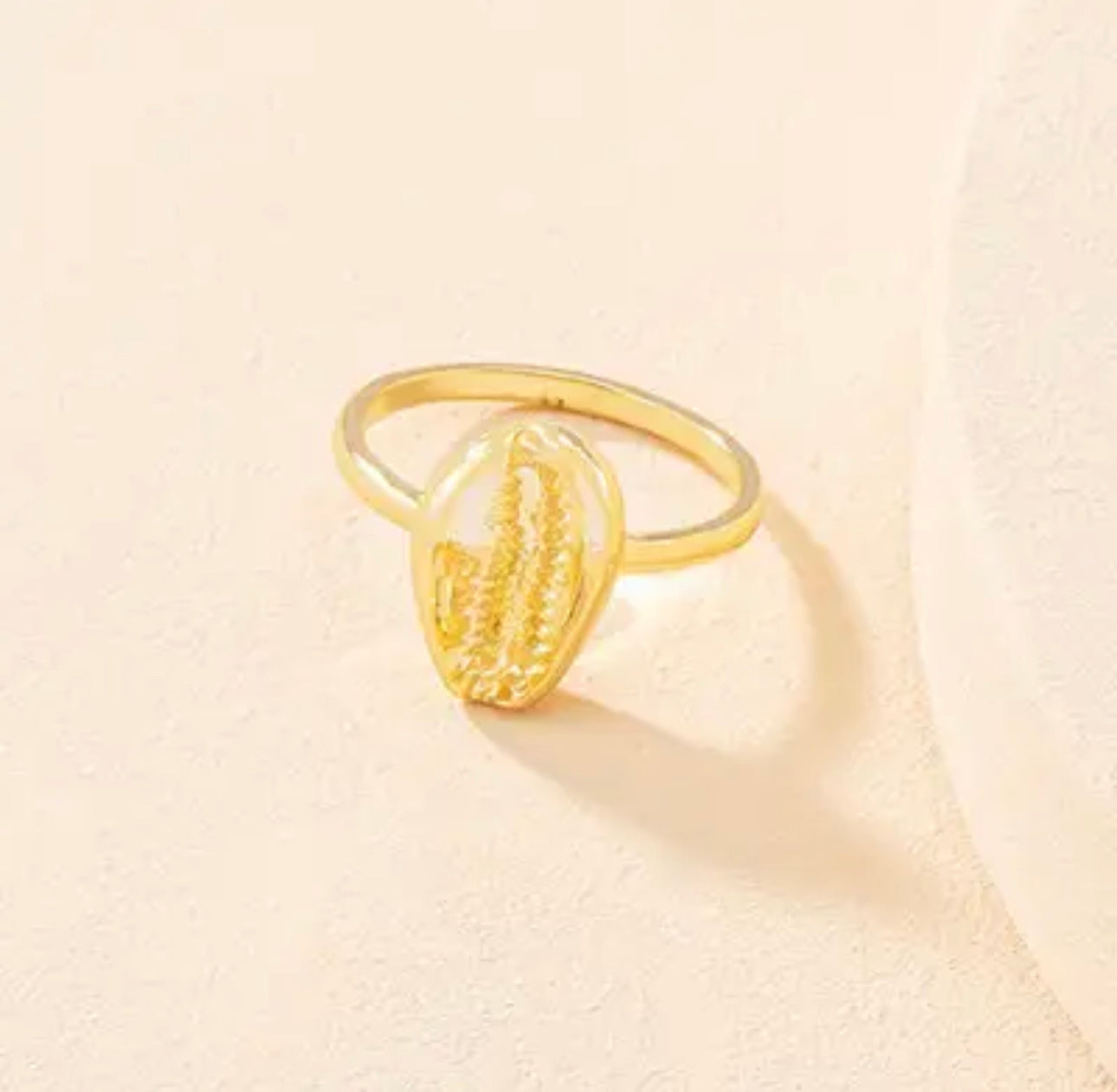 Erika Williner Designs - Gold Cowry Ring