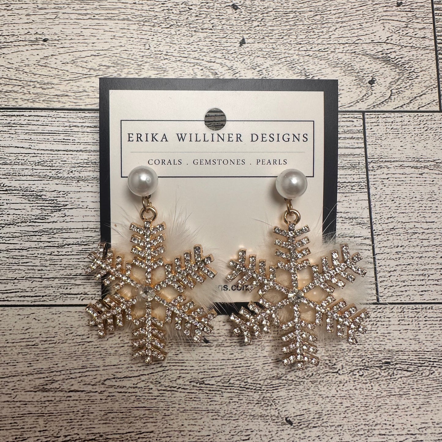 Sparkly Collection Holiday earrings | Erika Williner Designs