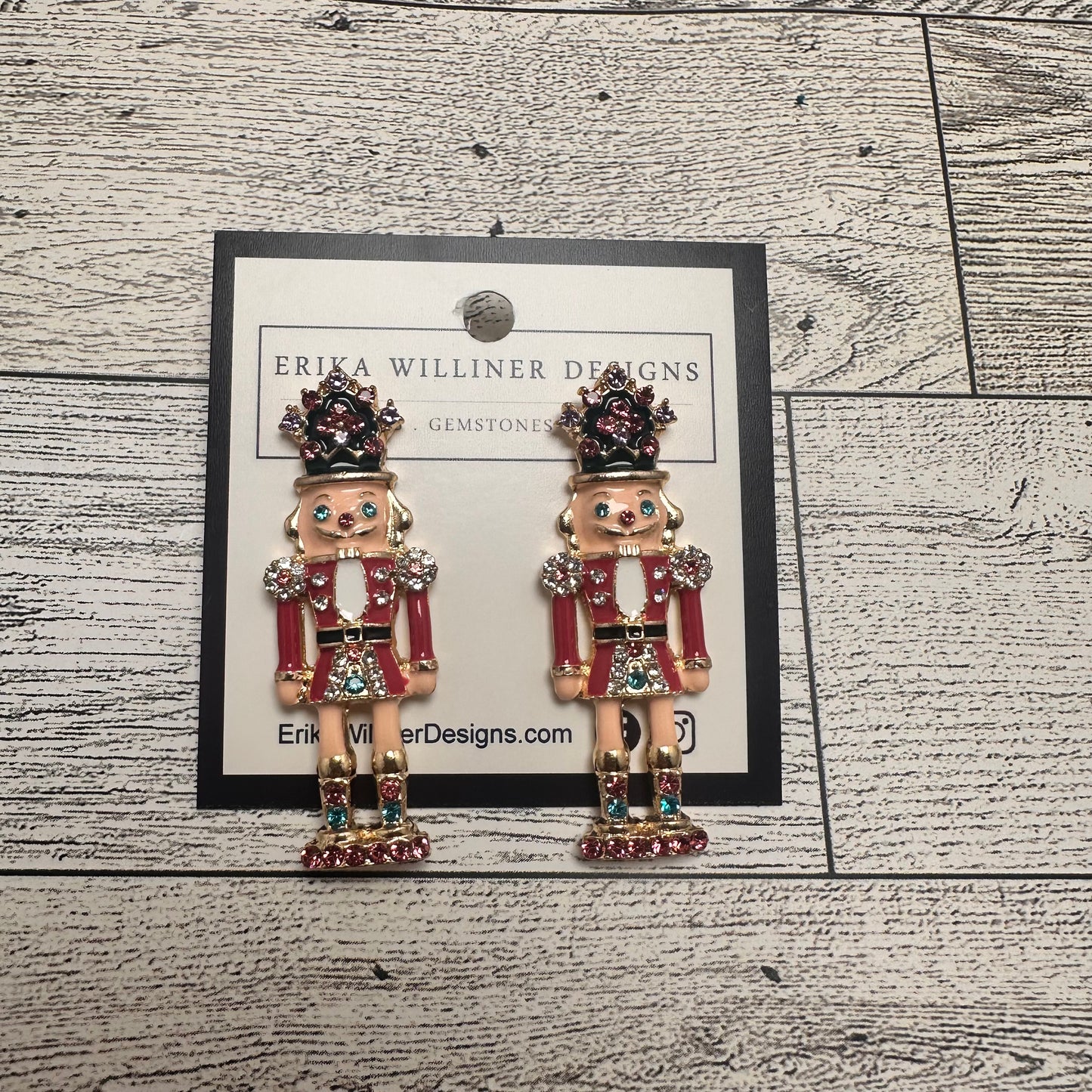 The Nutcracker Earrings - Erika Williner Designs