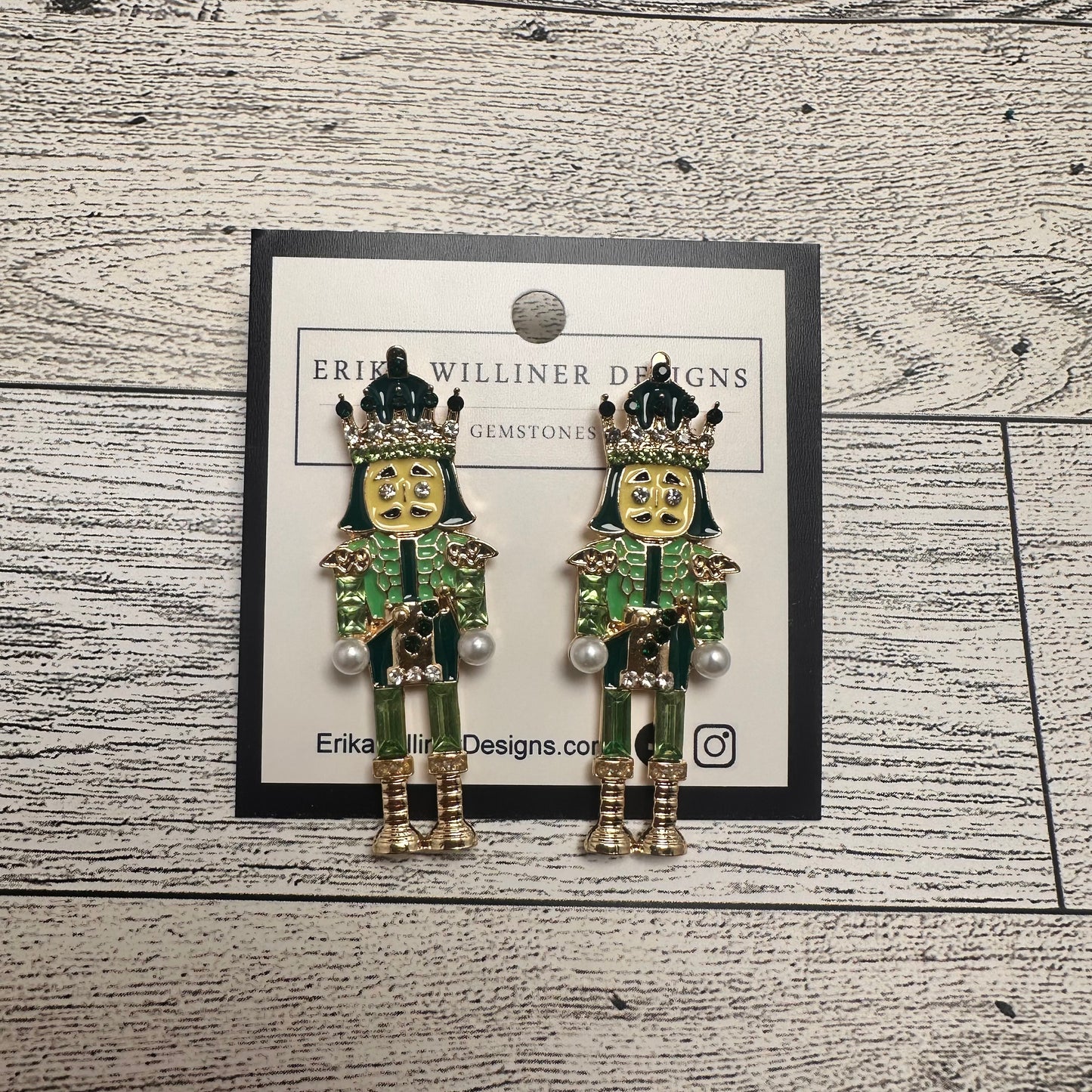 The Nutcracker Earrings - Erika Williner Designs