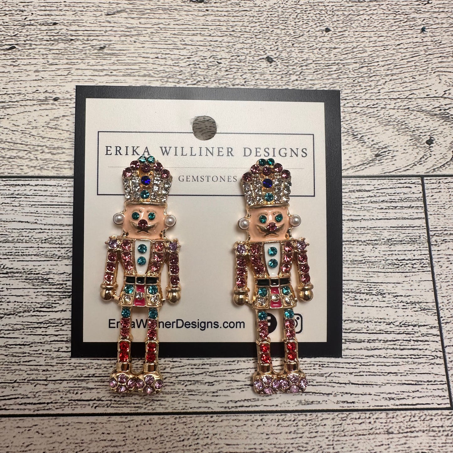 The Nutcracker Earrings - Erika Williner Designs