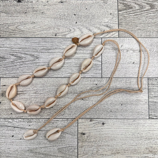 Cowry Shell chocker in cotton thread | Erika Williner Designs