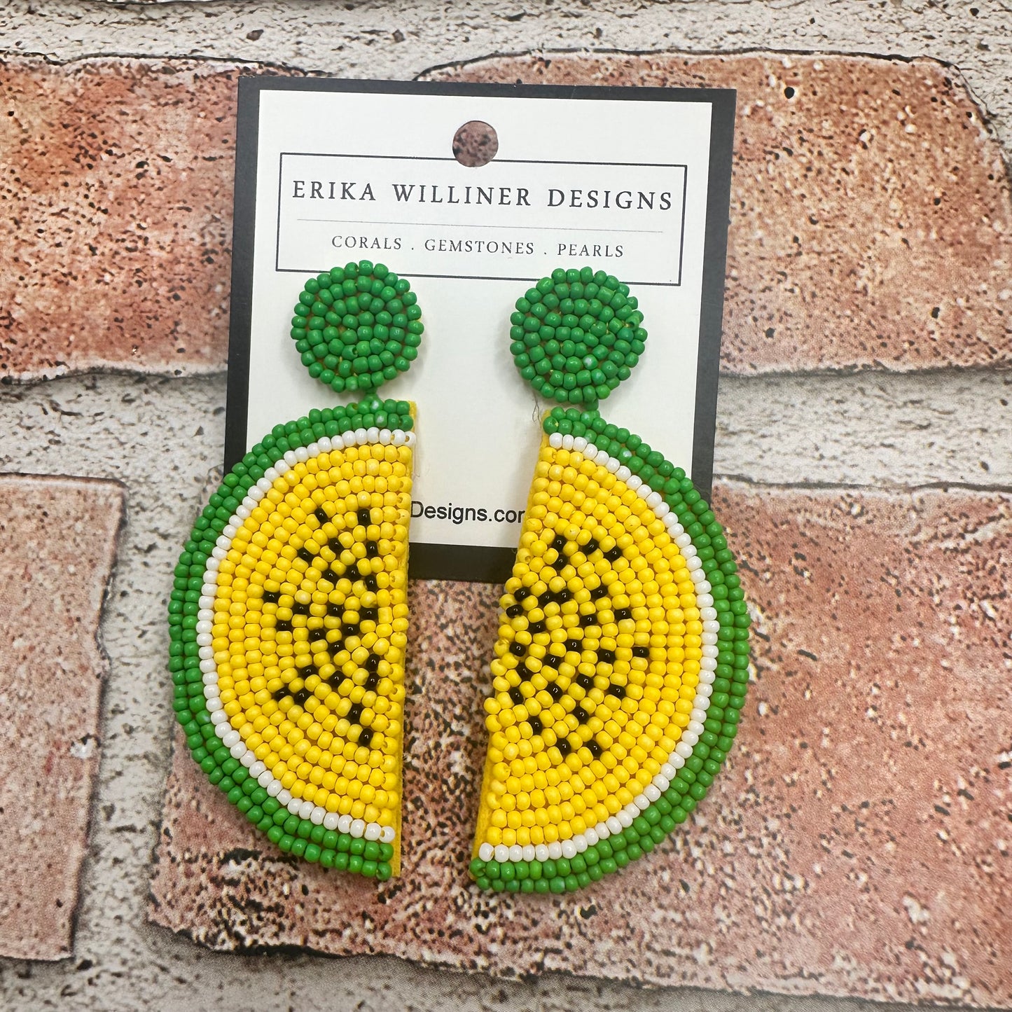 Beaded Fruits | Erika Williner Designs