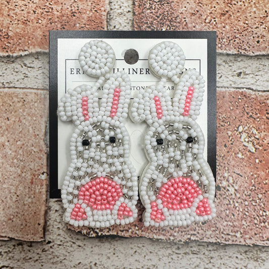 White Easter Bunnies | Erika Williner Designs