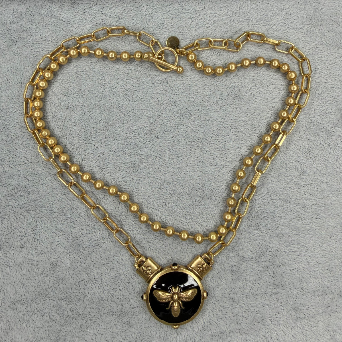 Layered Bee Necklace | Erika Williner Designs