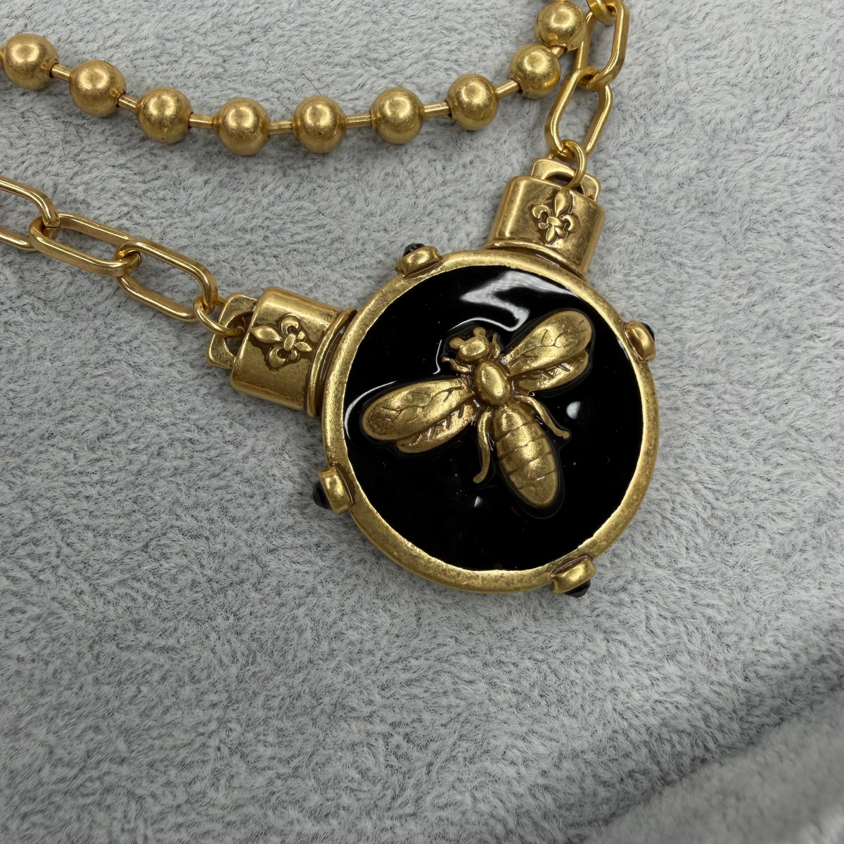 Layered Bee Necklace | Erika Williner Designs