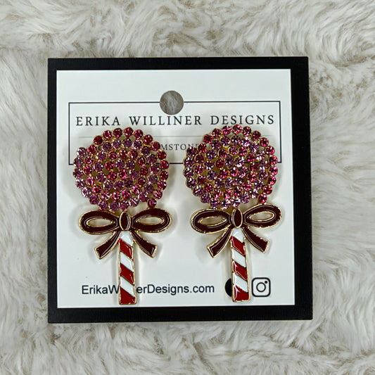 Holiday Candy earrings | Erika Williner Designs