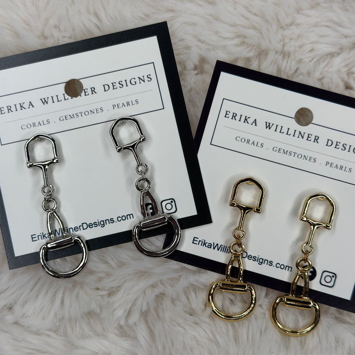 Horse Bit Earrings | Erika Williner Designs