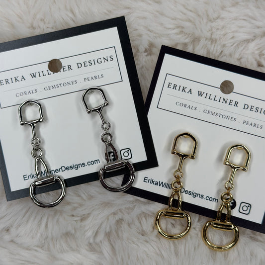 Horse Bit Earrings | Erika Williner Designs