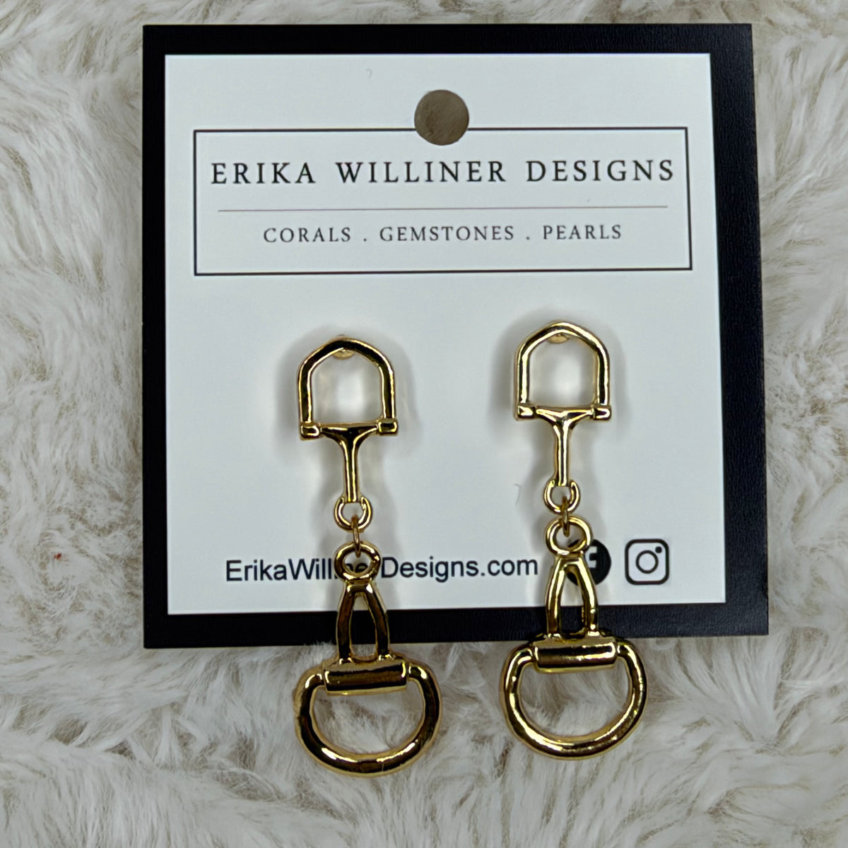Horse Bit Earrings | Erika Williner Designs