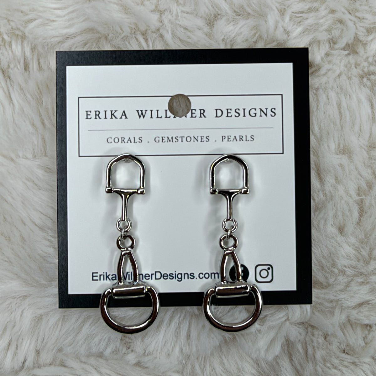 Horse Bit Earrings | Erika Williner Designs