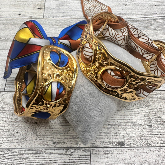 Cuff Bracelet with Scarf | Erika williner Designs