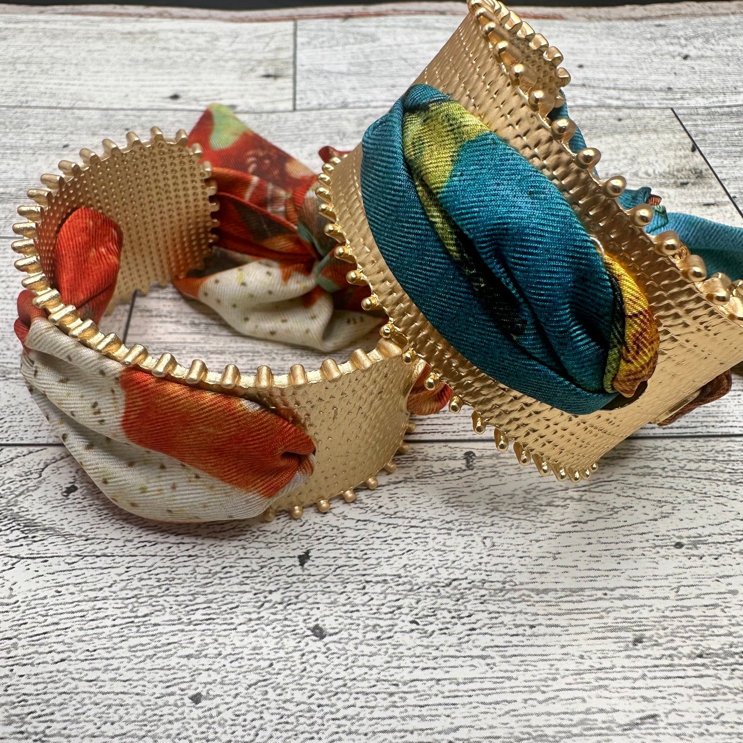 Cuff Bracelet with Scarf | Erika williner Designs