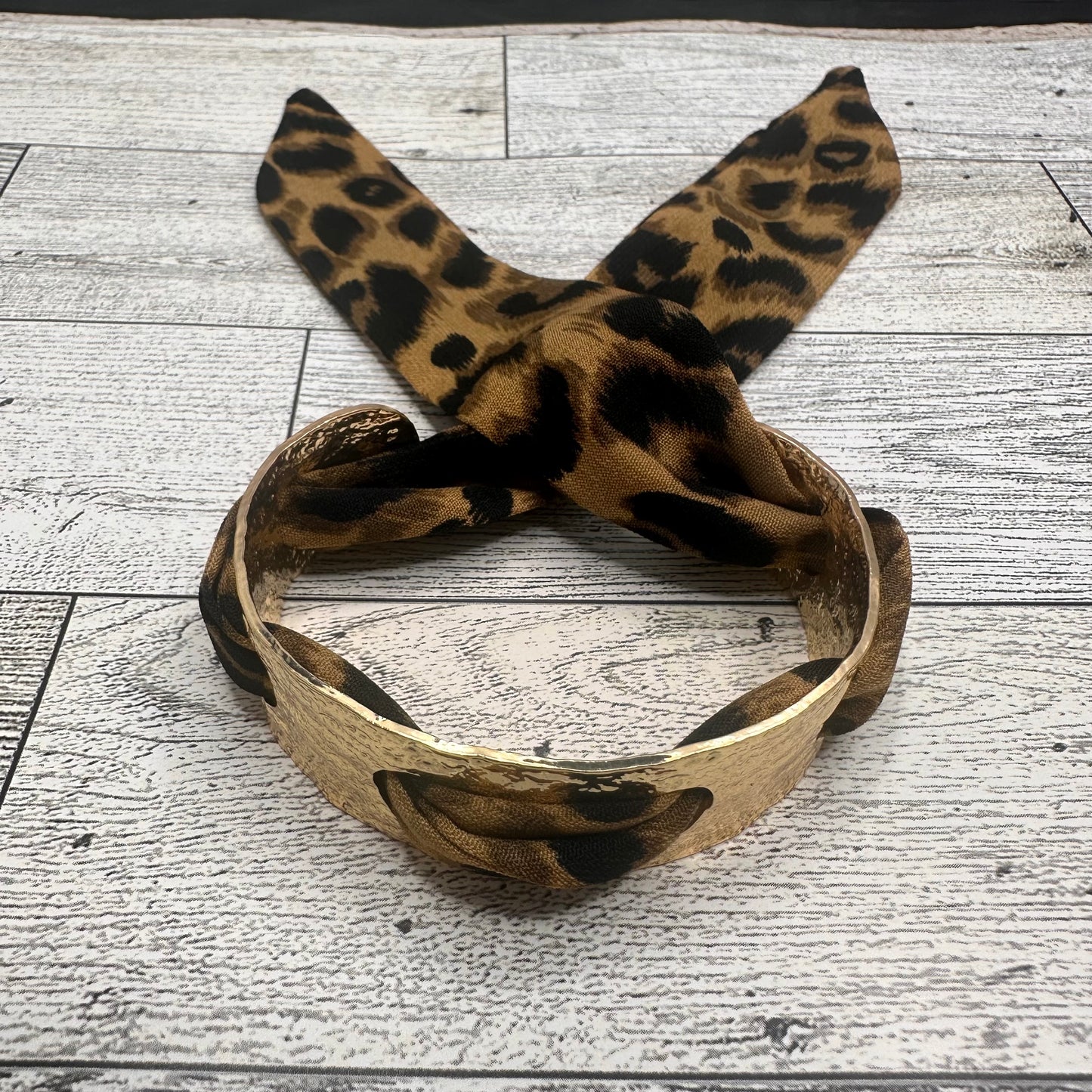 Cuff Bracelet with Scarf | Erika williner Designs