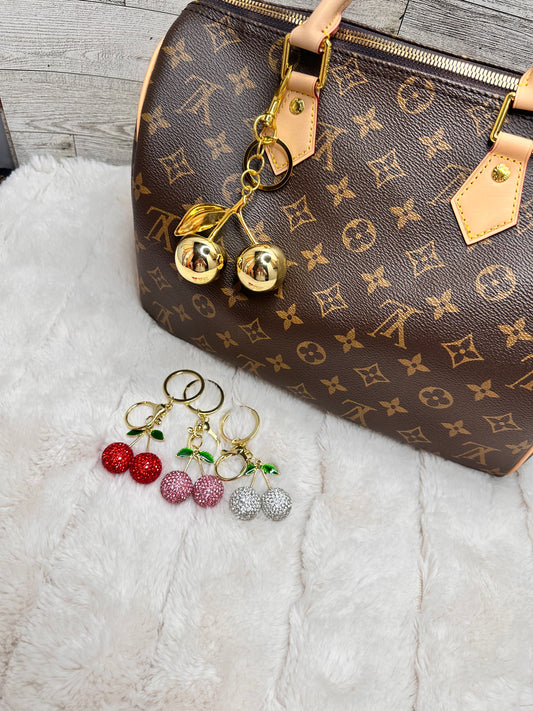 Cherry Bag Charm | Erika Williner Designs