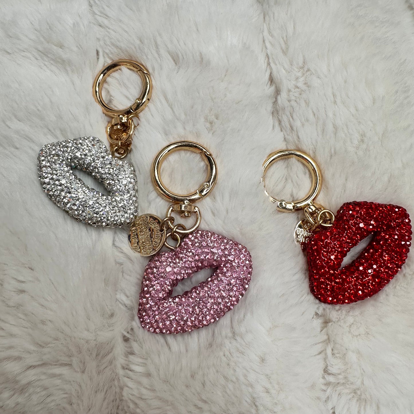 Lips Charms for your Bag | Erika Williner Designs