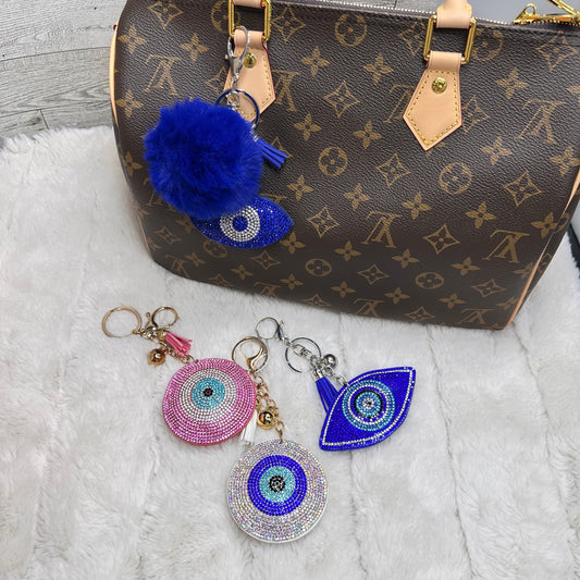 Evil Eye Bag Charms | Erika Williner Designs