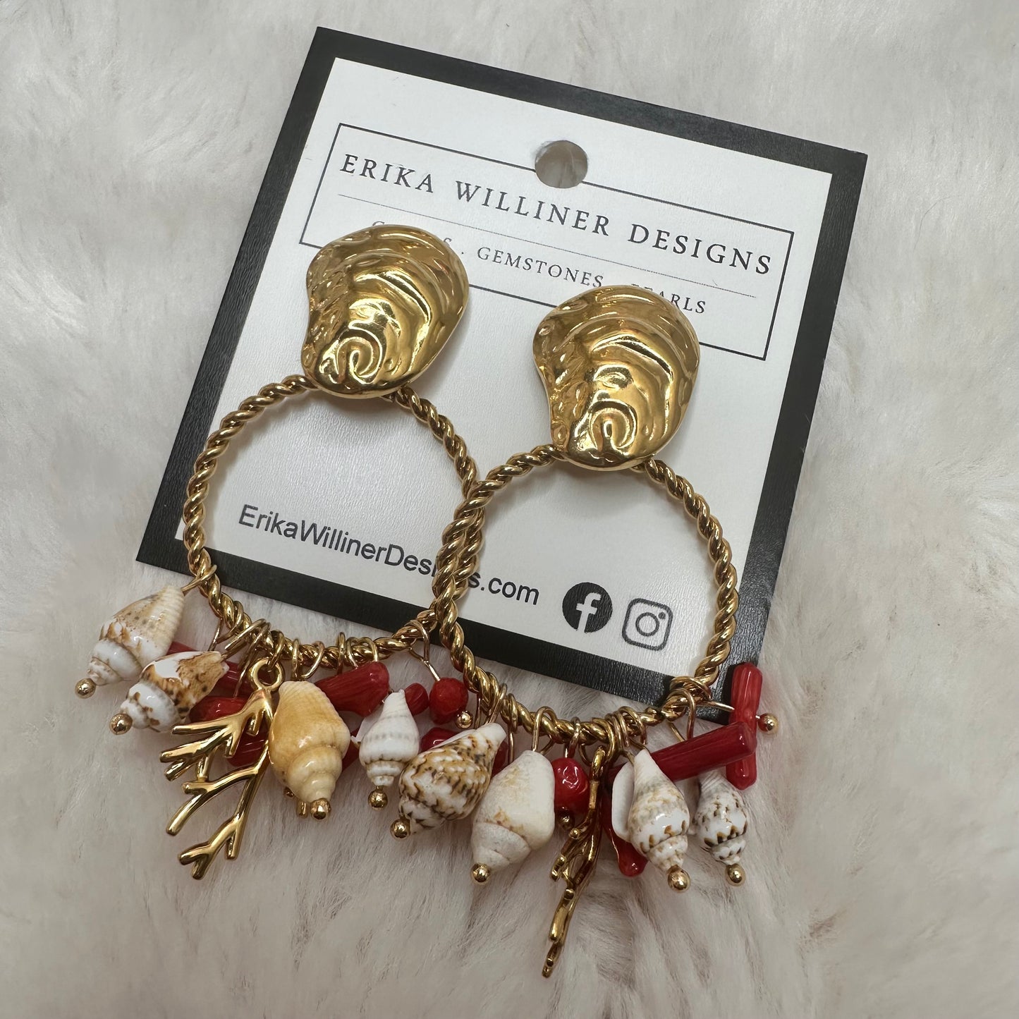 East Coast Earrings | Erika Williner Designs