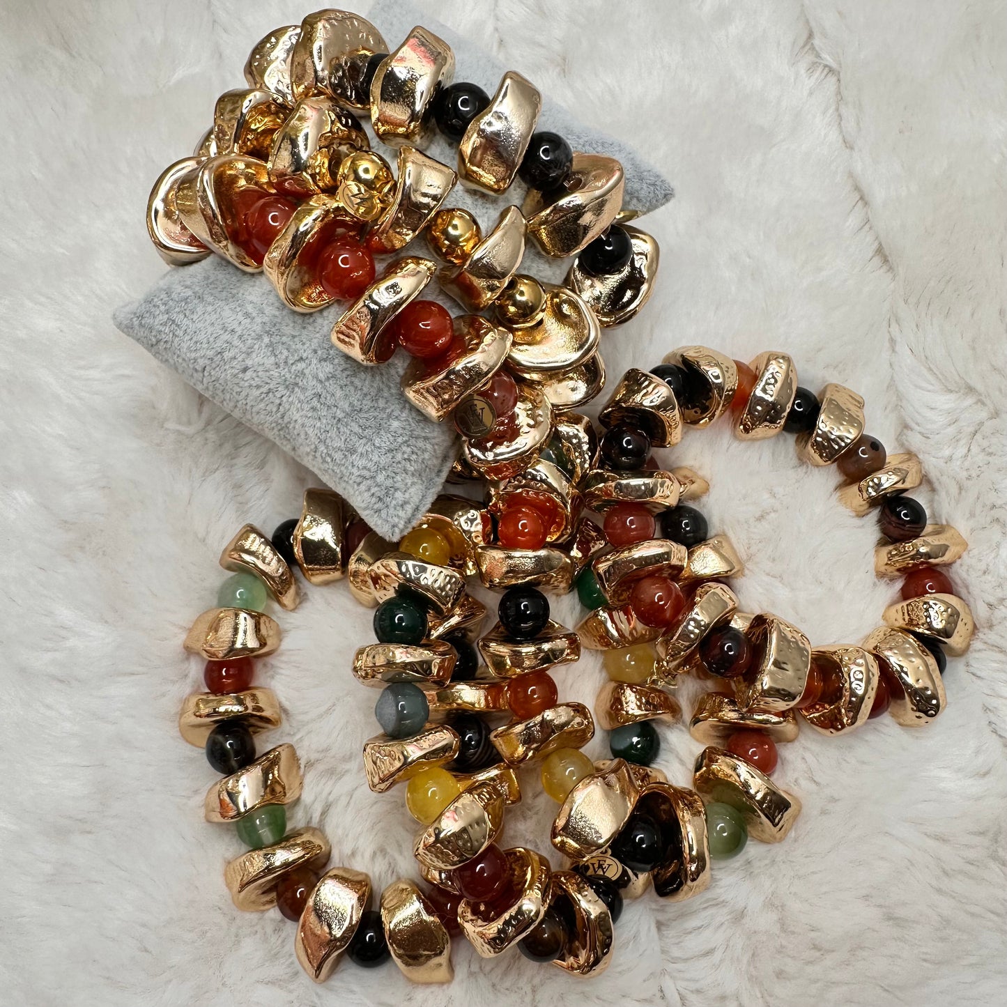 Statement Gemstone Bracelets | Erika Williner Designs