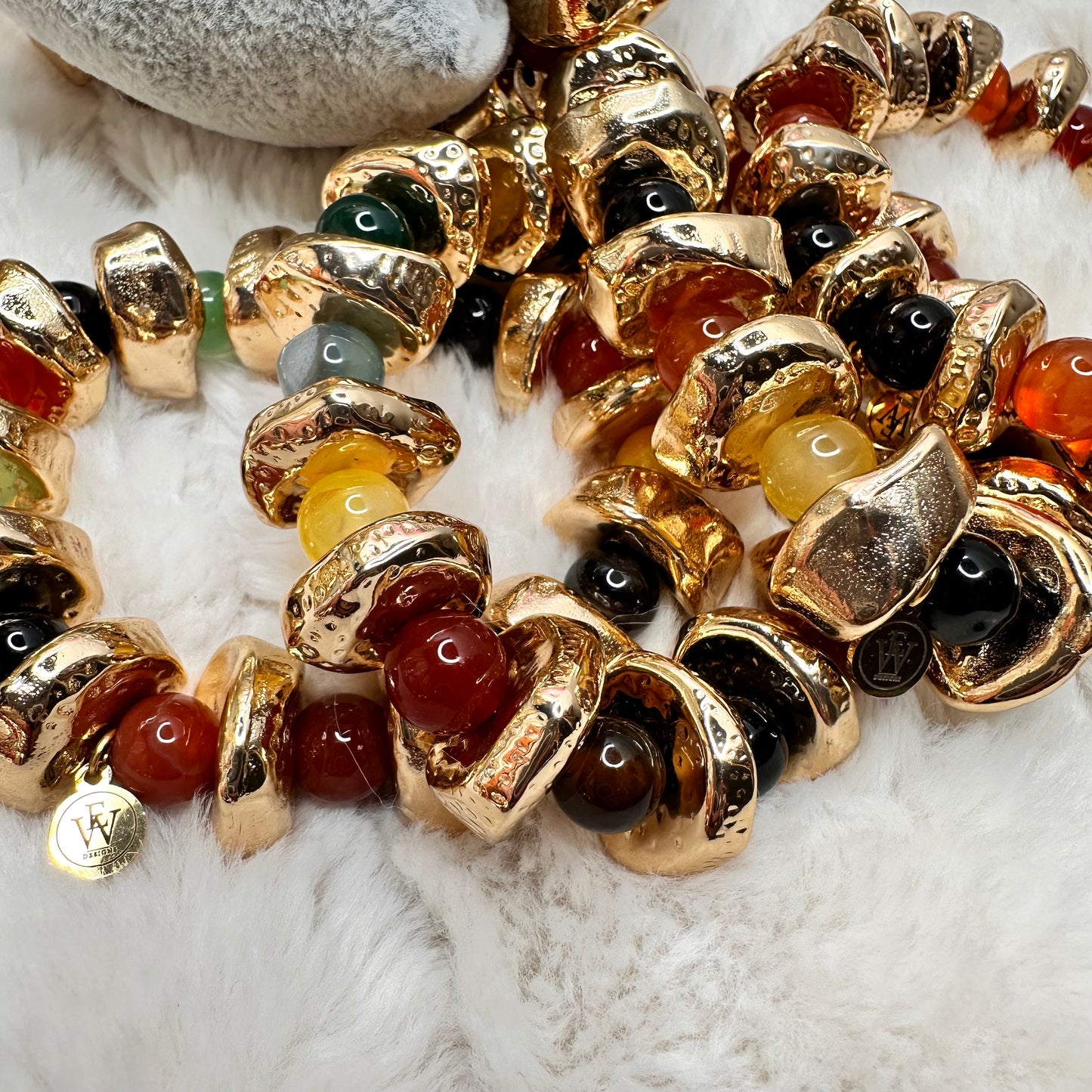 Statement Gemstone Bracelets | Erika Williner Designs