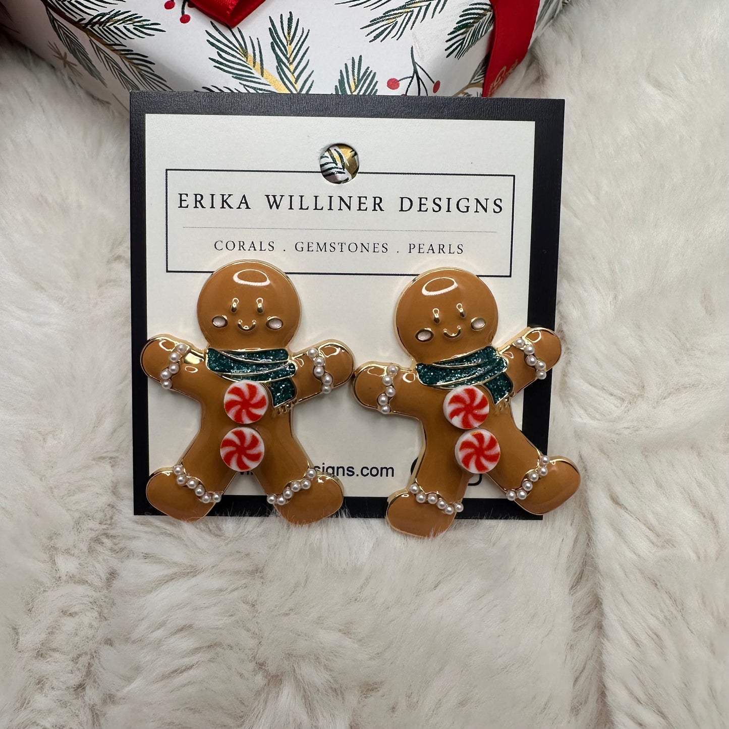 Enamel Holiday Earring Collection | Erika Williner Designs