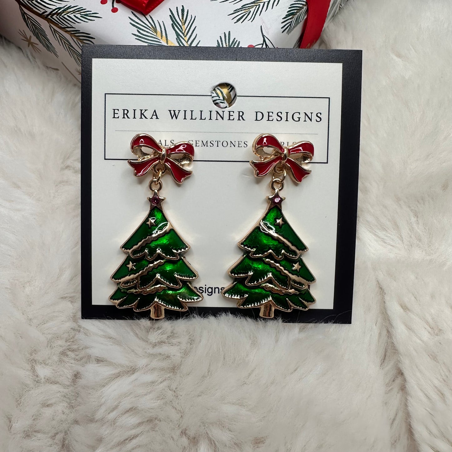 Enamel Holiday Earring Collection | Erika Williner Designs