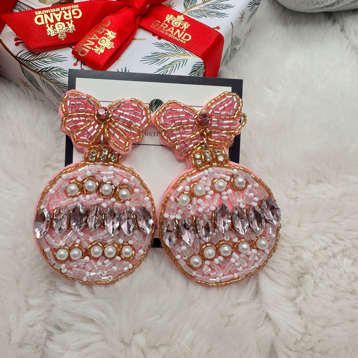 Holiday Collection Beaded Earrings | Erika Williner Designs