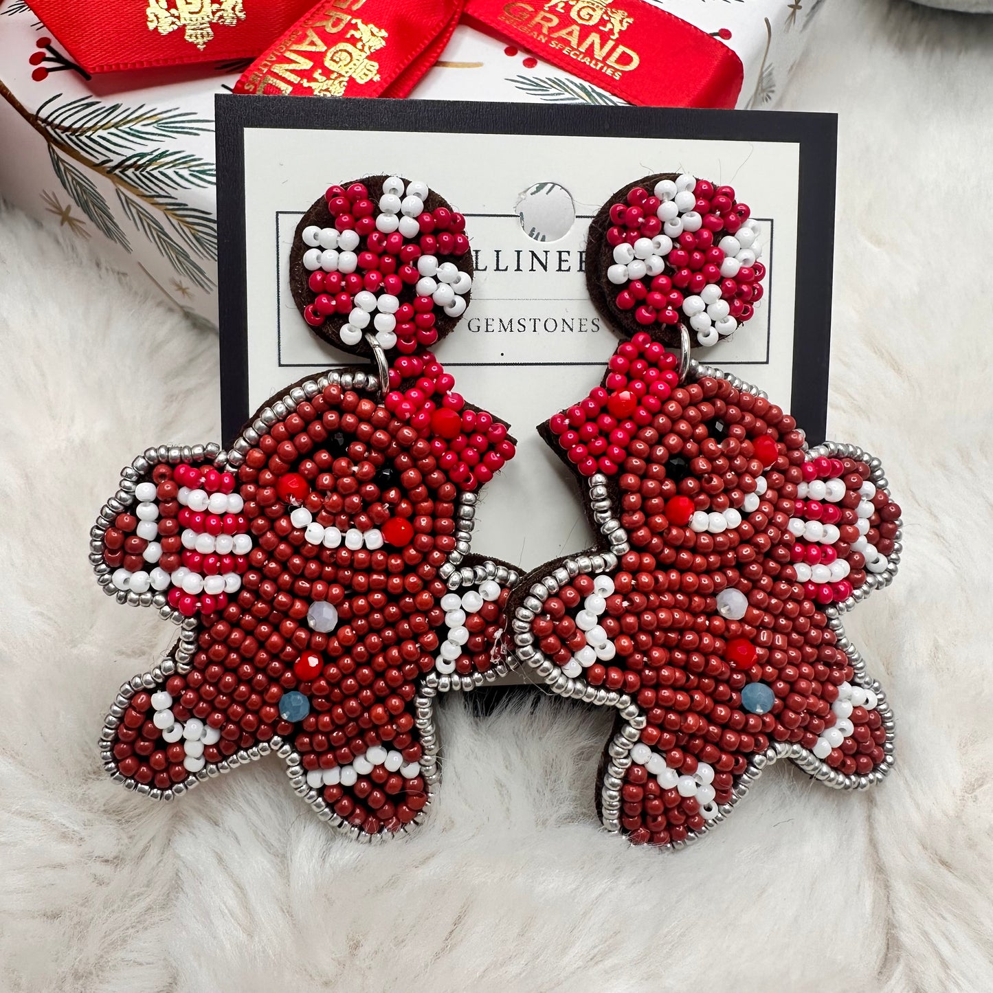 Holiday Collection Beaded Earrings | Erika Williner Designs