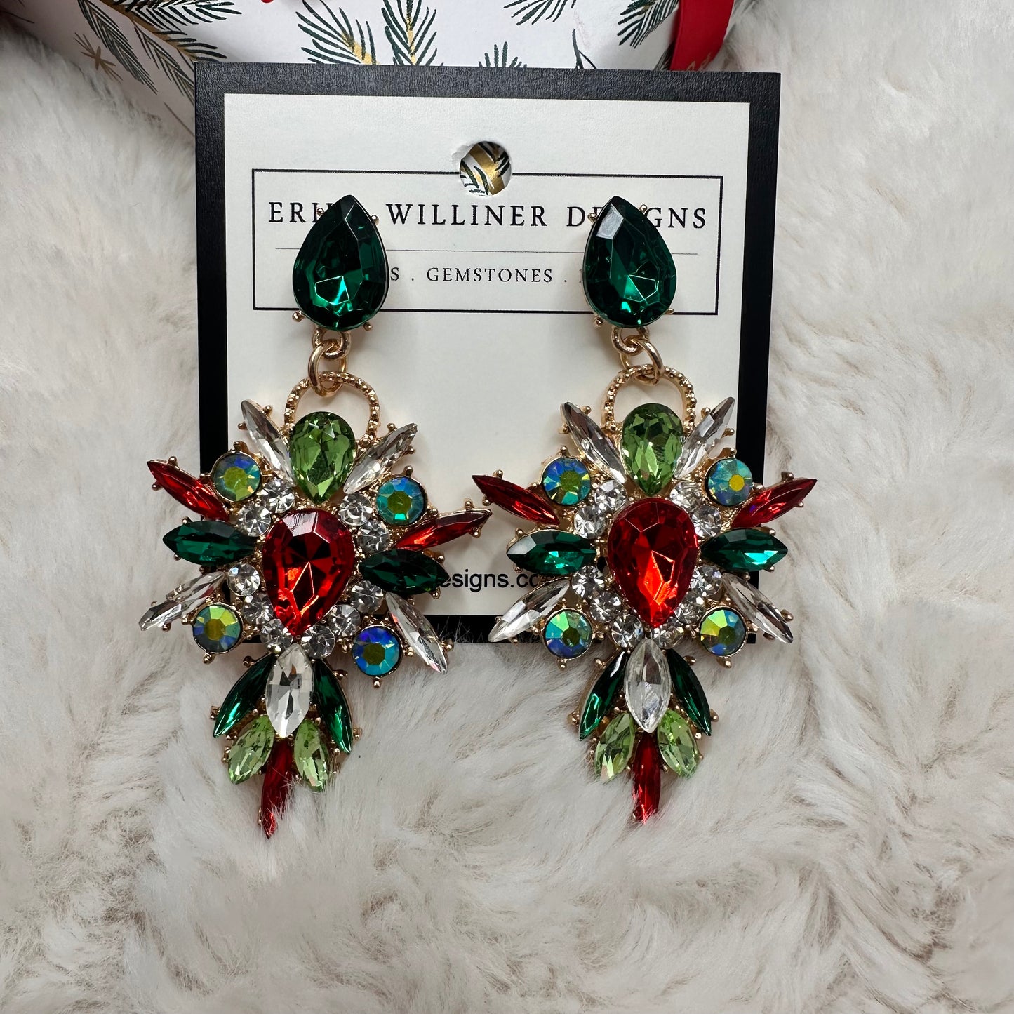 Multicolor Sparkly Earrings | Erika Williner Designs