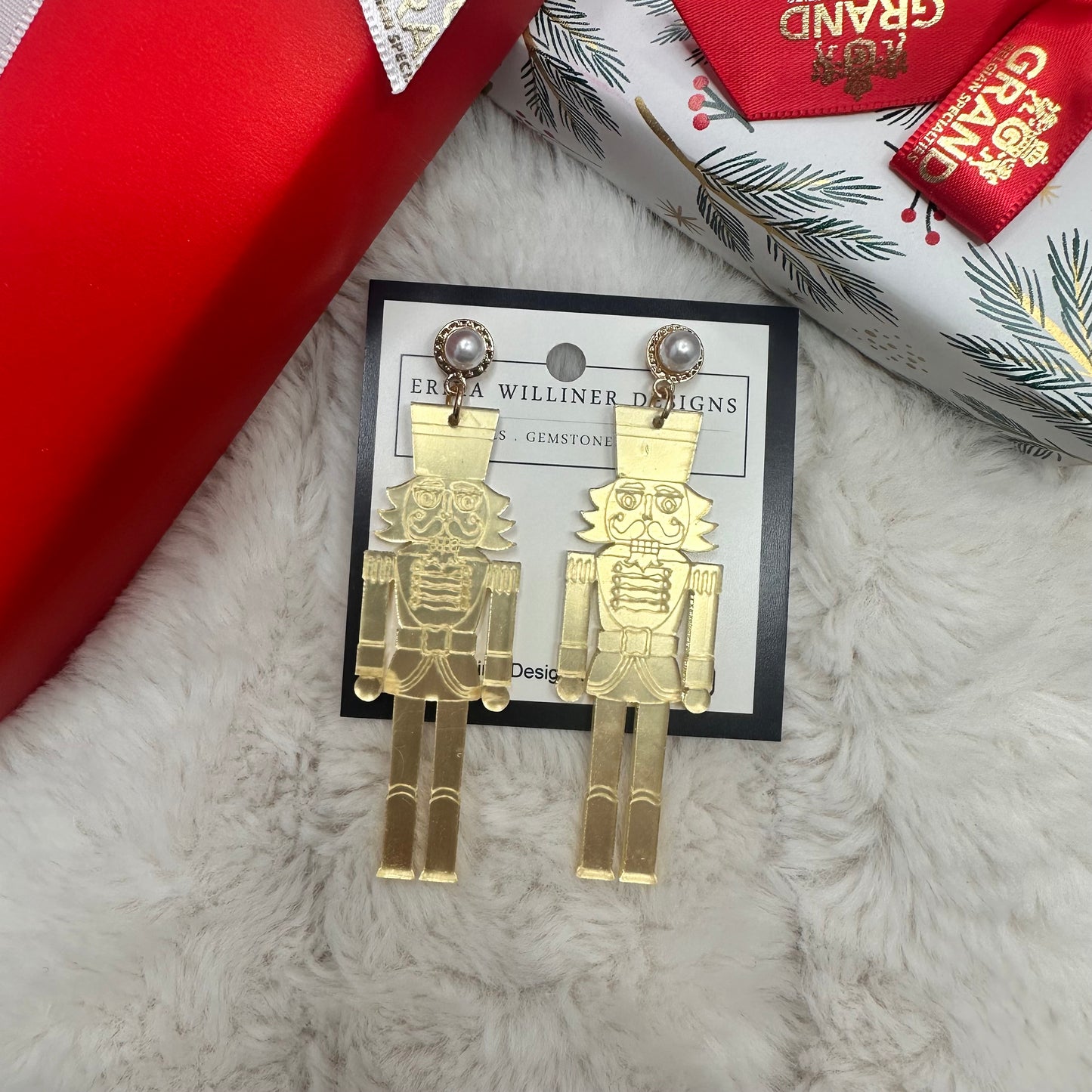 The Nutcracker Earrings - Erika Williner Designs